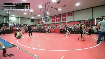 119 lbs Round Of 16 - Kaleb Proctor, Henryetta HS vs Jacob Meshaya, McAlester