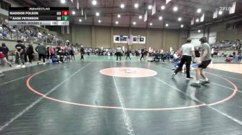 115 lbs Cons. Round 4 - Sage Peterson, Gardner Edgerton vs Madison Polson, Garden City
