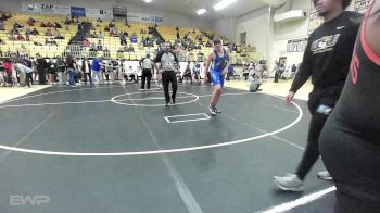 285 lbs Consi Of 4 - Eli Williams, Rogers Jr High vs Dakovyn Messer, Tahlequah Wrestling Club