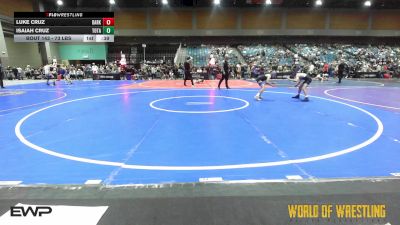 73 lbs Consi Of 4 - Luke Cruz, Darkhorse vs Isaiah Cruz, Total Kaos Wrestling Club