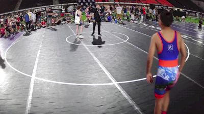 130 lbs Ben Vertner, 14U Renegade Team vs Addyxus Echak, Alaska 1 14U Boys