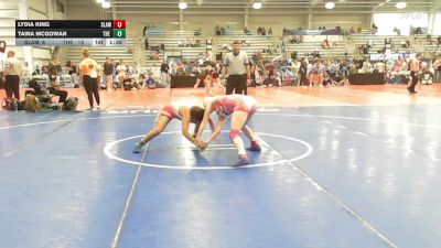 120 lbs Rr Rnd 3 - Lydia King, Slam Factory Girls - HSG vs TAINA McGOWAN, THE U - HSG