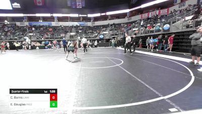 122.6 lbs Quarterfinal - Connie Burns, Lawrence Elite vs Elizabeth Douglas, Predator Wrestling