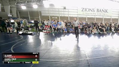 102 lbs Round 3 (4 Team) - Kaden Cruz, Black Fox vs JJ Jump, Team Oregon