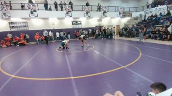 115 lbs Cons. Semi - Tyson Rounds, Lander Middle School vs Connor Hansen, Worland Middle School