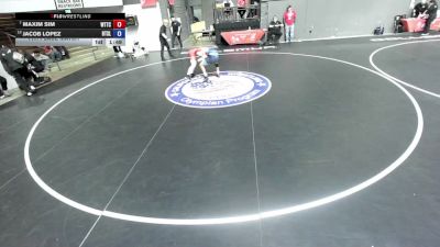 138 lbs 7th Place Match - Maxim Sim, World Team Training Center vs Jacob Lopez, Beat The Streets - Los Angeles