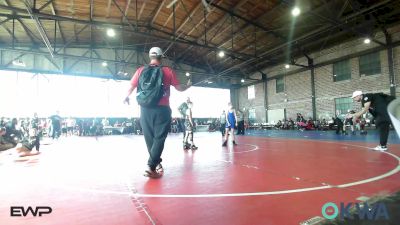 80 lbs Consolation - Jackson Graham, Raw Wrestling Club vs Carsen Higgs, Claremore Wrestling Club