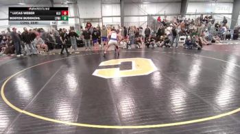 215 lbs Cons. Semi - Lucas Weber, Alliance vs Boston Busskohl, Lyman