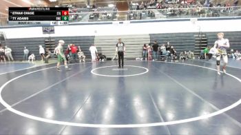 144 lbs Round 2 - Ty Adams, Blackfoot Wrestling Club vs Ethan Chase, Small Town Grims
