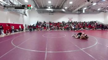 126 lbs Cons. Round 4 - Donavon Delbridge II, Eaglecrest vs Ben Kirchner, Rocky Mountain