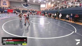 132 lbs Cons. Round 3 - Daniel Fisher, Salado vs Triston Harvill, Airline