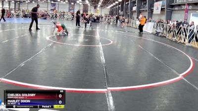 65 lbs Rd# 4- 12:45pm Friday - Marley Dixon, PA WEST vs Chelsea Goldsby, Maryland Gold