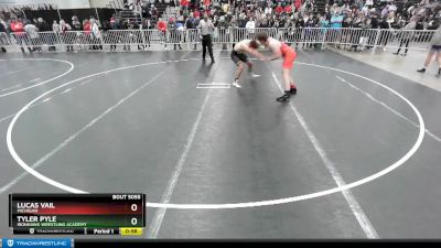 157 lbs Cons. Round 3 - Tyler Pyle, Ironhawk Wrestling Academy vs Lucas Vail, Michigan