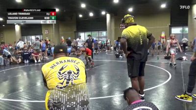 100 lbs Round 5 (6 Team) - Leland Trinidad, Florida Scorpions vs Travon Cleveland, NC National Team White