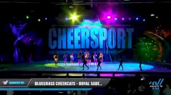 Bluegrass Cheercats - Royal Sabers [2021 L5 Senior Coed - D2 - Small Day 1] 2021 CHEERSPORT National Cheerleading Championship