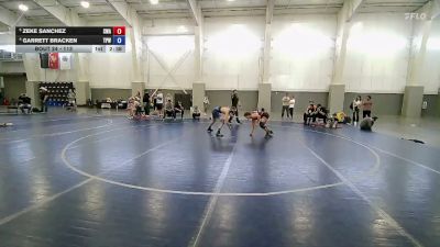 113 lbs 3rd Place Match - Garrett Bracken, Team Prestige Wrestling vs Zeke Sanchez, Sanderson Wrestling Academy