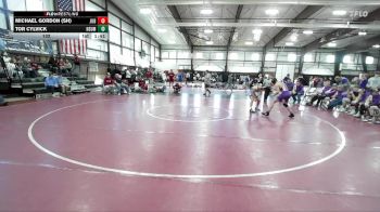 132 lbs Round 6 (8 Team) - MIchael Gordon (SH), Juab B vs Tor Cylvick, North Summit