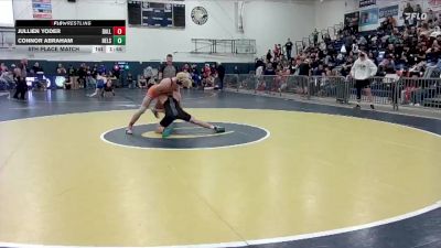 144 lbs 5th Place Match - Connor Abraham, Nelson vs Jullien Yoder, Dallas