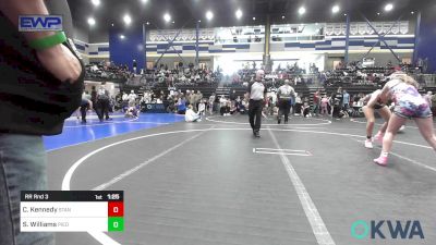 138 lbs Rr Rnd 3 - Charlie Kay Kennedy, Standfast OKC vs Saylor Williams, Piedmont