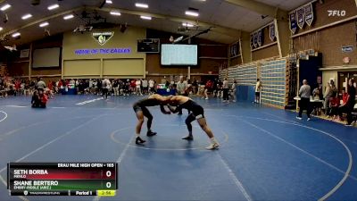 165 lbs Cons. Round 3 - Shane Bertero, Embry-Riddle (Ariz.) vs Seth Borba, Menlo