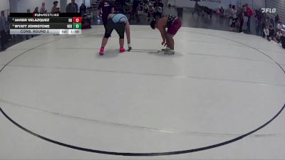 288 lbs Cons. Round 2 - Javier Velazquez, BV Bison vs Wyatt Johnstone, Nebraska