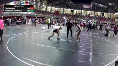 82 lbs Cons. Round 1 - Cambria Kopetzky, Gretna Youth Wrestling Club vs Emie Mogg, Nebraska Wrestling Academy