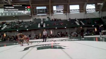 174 lbs Semifinal - Tate Geiser, Edinboro vs Leo Tukhlynovych, Arizona State