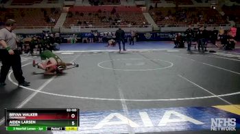 D2-165 lbs Champ. Round 1 - Aiden Larsen, Horizon vs Bryan Walker, Thunderbird