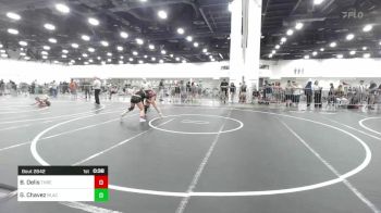 130 lbs Consi Of 4 - Bryleigh Delis, Threshold WC vs Genesis Chavez, BlackHawks