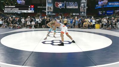 144 lbs Cons. Sub-rd Of 32 - Jett Kramer, Iowa vs Rooney LaFever, Oklahoma