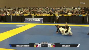 Erin Lee Baek vs Emilia Adya Bhimineni 2026 IBJJF Jiu-Jitsu CON International