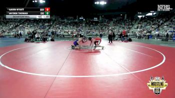 B5A-175 lbs Quarterfinal - Jayden Thomas, Chickasha vs Gavin Wyatt, Grove