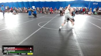 132 lbs Round 2 (8 Team) - Dom Laconte, Noke Wrestling RTC vs Joey Romano, Lake WC