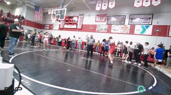 170 lbs Consolation - Conor Doggett, Grove Takedown Club vs Brian Colvin, Midwest City Bombers Youth Wrestling Club