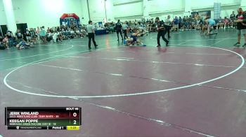 165 lbs Round 6 (16 Team) - Keegan Poppe, Nebraska Green Machine (Dev B) vs Jerik Winland, S.E.O. Wrestling Club- Team White