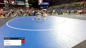 170 lbs Cons 64 #2 - Bridger Foss, Oregon vs Carter Temple, Missouri