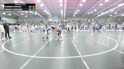 105 lbs Rr Rnd 3 - Carmine Catapano, CTWHALE vs Messiah Cartagena, Grit Mat Club Blue