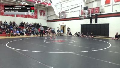 JV-18 lbs Round 2 - Makayla Morrison, WACO vs Taelyn Clayton, Independence