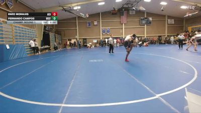 157 lbs Champ. Round 1 - Enzo Morales, Arizona Christian University vs Fernando Campos, Westcliff