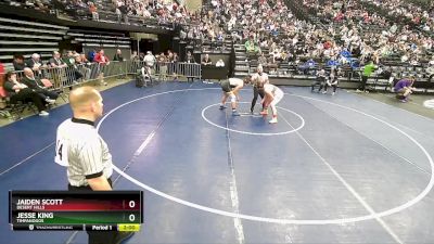 215 lbs Cons. Round 1 - Jesse King, Timpanogos vs Jaiden Scott, Desert Hills