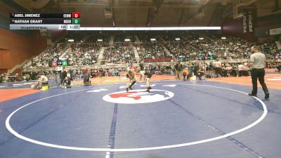 2A-132 lbs Quarterfinal - Abel Jimenez, Kemmerer vs Nathan Grant, Moorcroft