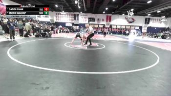 106 lbs Champ. Round 1 - Caden Chan, San Clemente vs Jacob Maloof, Pacifica (Garden Grove)