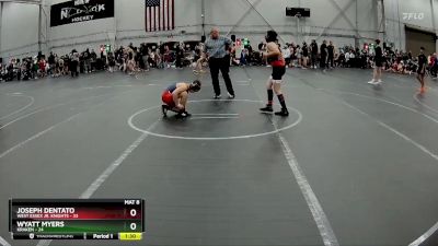 96 lbs Round 1 (4 Team) - Joseph Dentato, West Essex Jr. Knights vs Wyatt Myers, Kraken