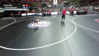 84 lbs Quarters - Isaiah Cruz, Pounders WC vs Chayton Nielsen, Spring Hills Wrestling