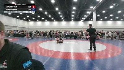 144 lbs Semis - Jovani Solis, Gladiator Wrestling vs Coreu Powe, Stronghold