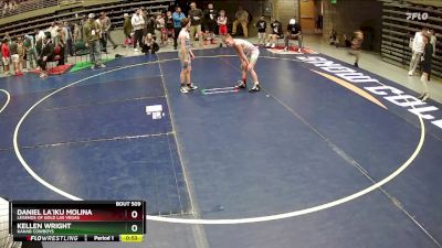 64 lbs 5th Place Match - Kellen Wright, Kanab Cowboys vs Daniel La`iku Molina, Legends Of Gold Las Vegas