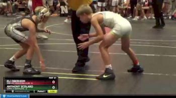80 lbs Round 1 (6 Team) - Anthony Scolaro, Gorilla Grapplers vs Eli Oberheim, Ride Out Wrestling Club