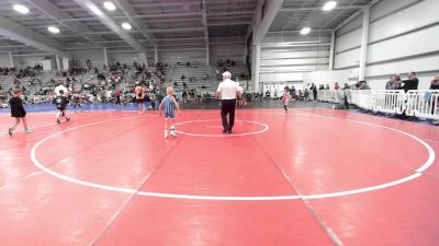 52 lbs Rr Rnd 1 - CorMac Frank, All-American Wrestling Club Red vs Carson Currie, 4M Power