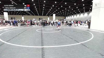 135 lbs Champ. Rd Of 16 - Olivia Brody, Team New Mexico vs Tayla Skelley, Best Trained