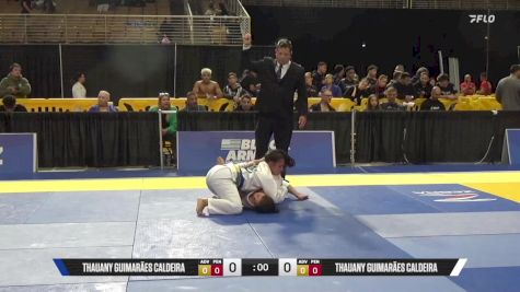 Isabelteresa Puno vs Thauany Guimarães Caldeira 2025 Pan Jiu Jitsu IBJJF Championship